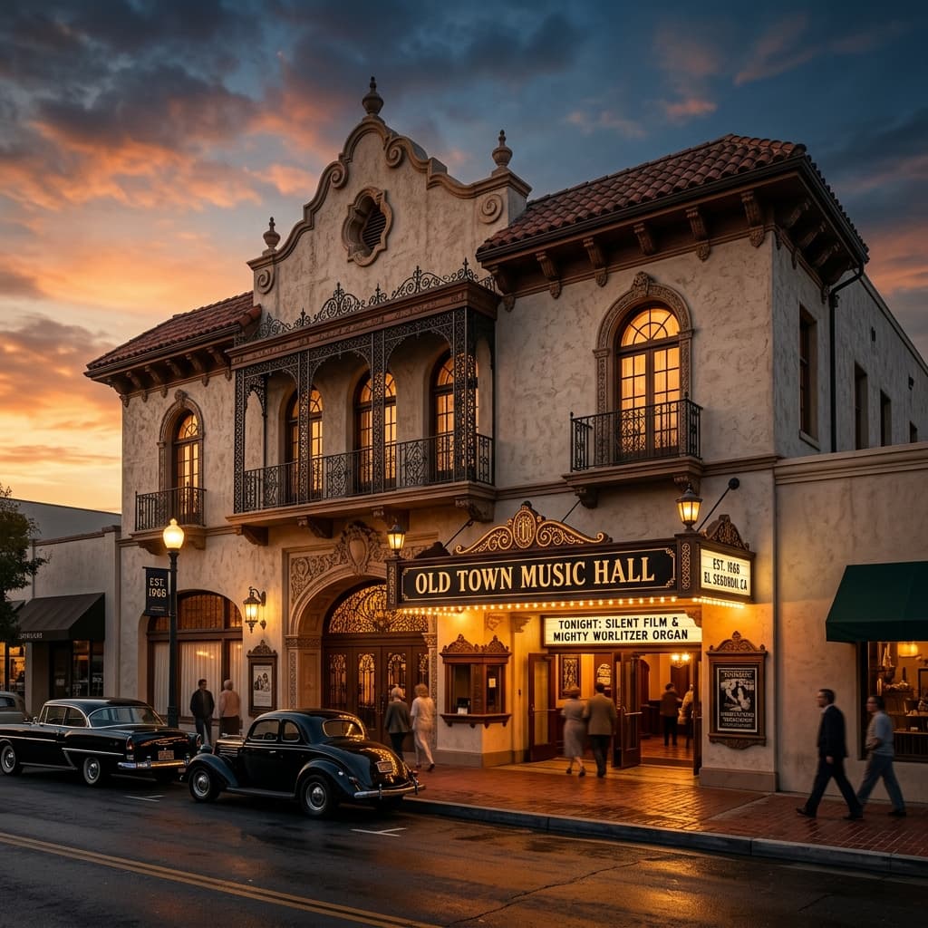 Old Town Music Hall in El Segundo