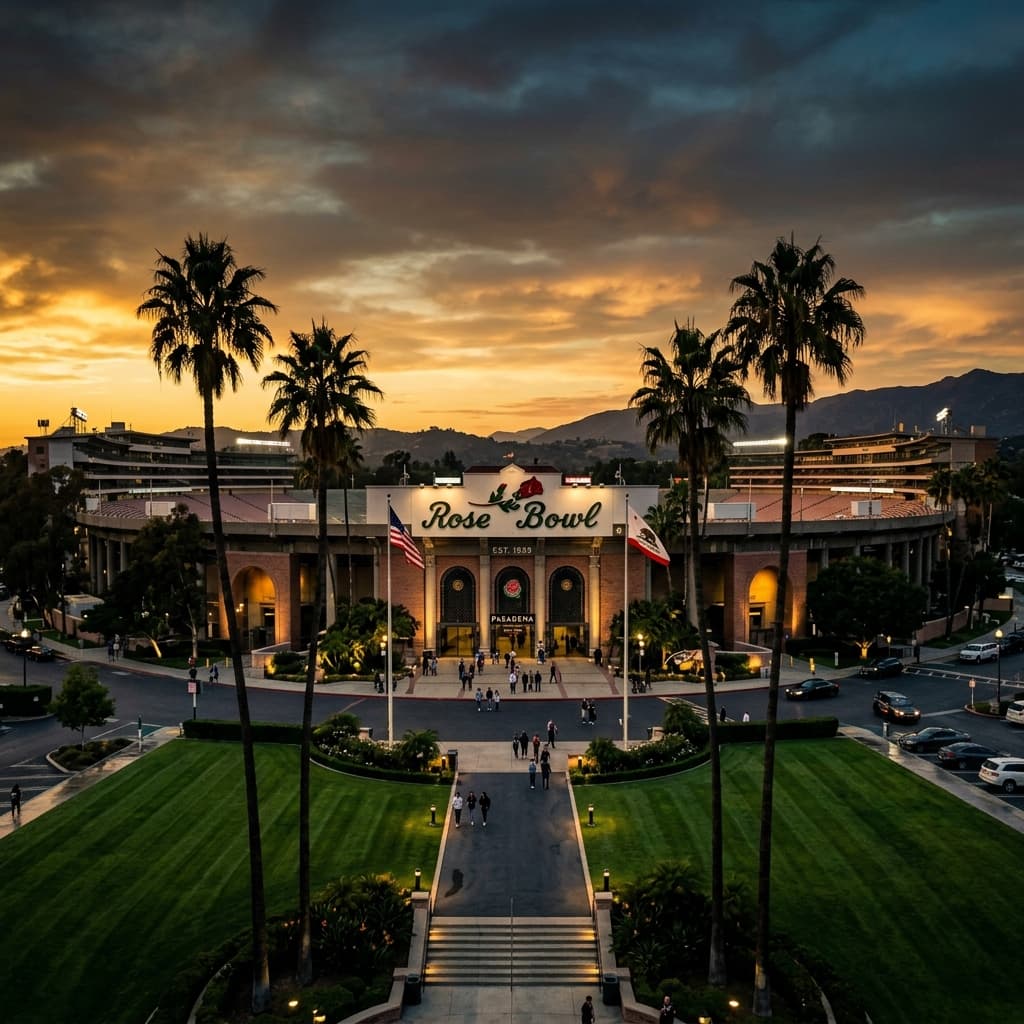 Rose Bowl Stadium in Pasadena
